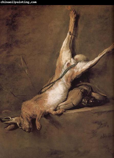 Jean Baptiste Simeon Chardin Tinderbox hare and hunting with