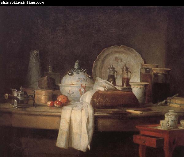 Jean Baptiste Simeon Chardin Housekeeper s kitchen table