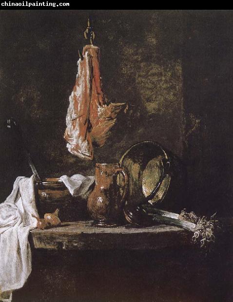 Jean Baptiste Simeon Chardin Still there is the lamb