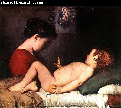 Jean-Jacques Henner Le reveil de l enfant