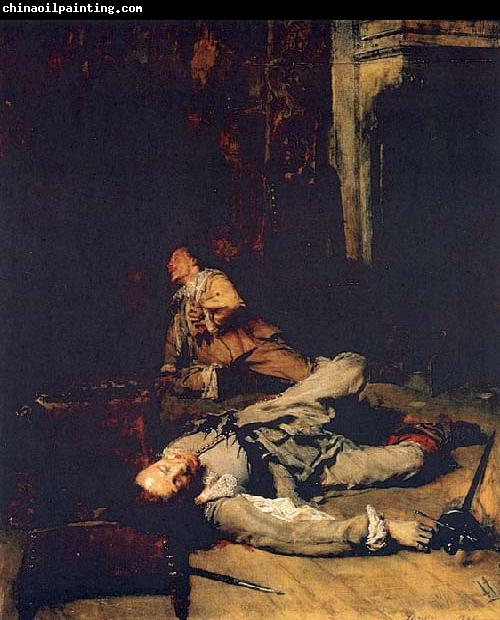 Jean-Louis-Ernest Meissonier The End of the Game