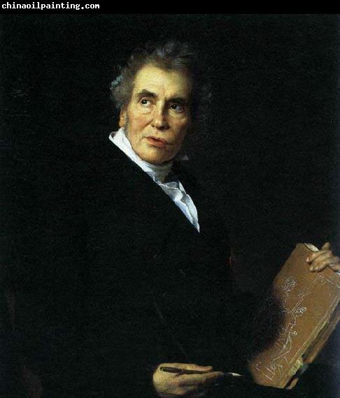 Jerome-Martin Langlois Portrait of Jacques-Louis David