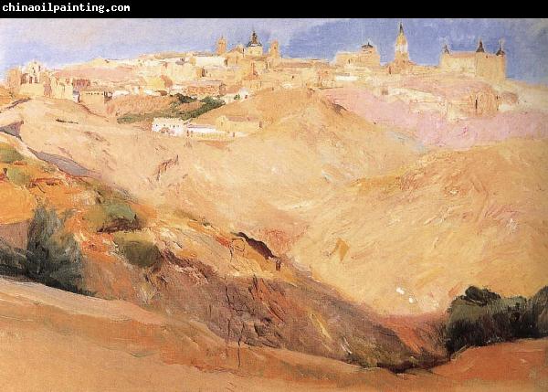 Joaquin Sorolla Toledo Landscape