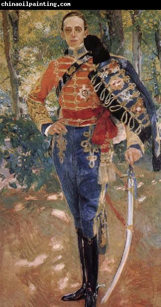 Joaquin Sorolla King Alphonse XIII of uniform cable