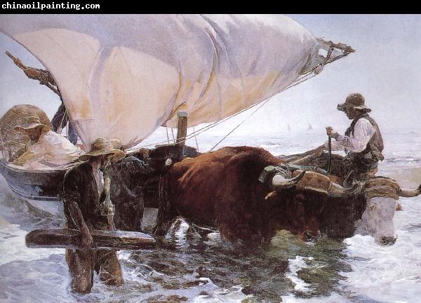 Joaquin Sorolla Return fishing