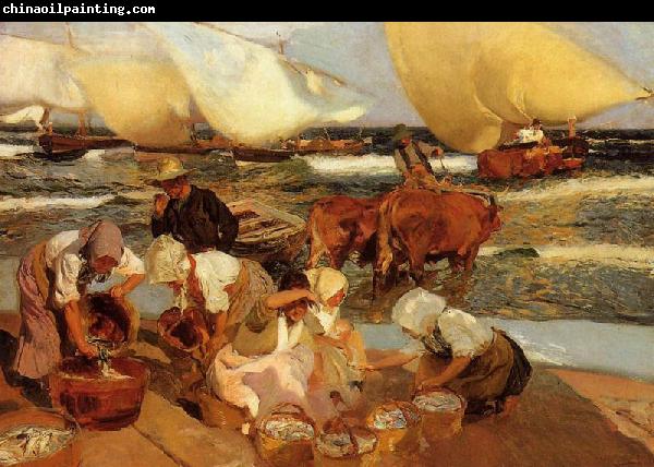 Joaquin Sorolla Beach at Valencia,