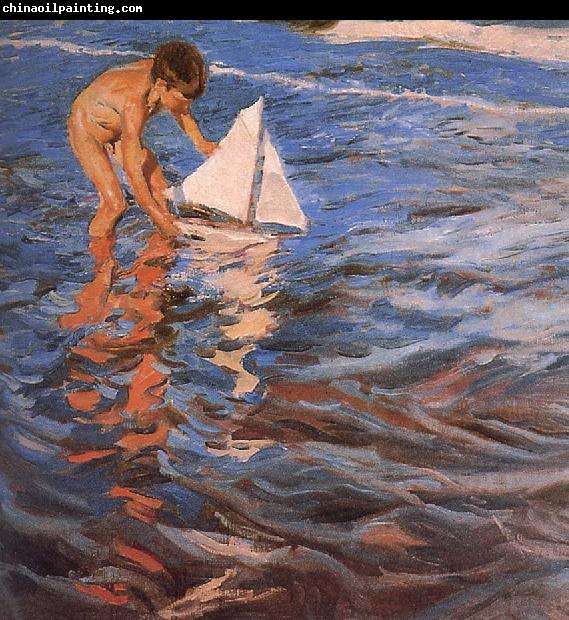 Joaquin Sorolla Small boat