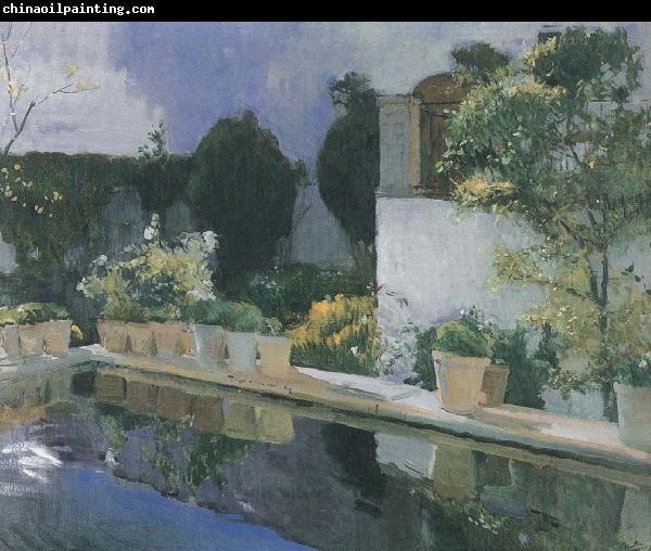 Joaquin Sorolla Palace of pond