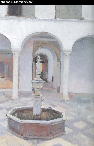 Joaquin Sorolla Atrium fountain