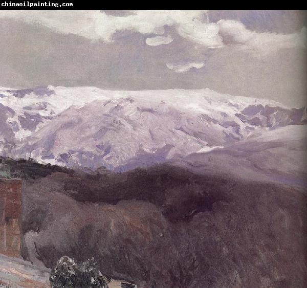 Joaquin Sorolla Sierra Nevada in winter