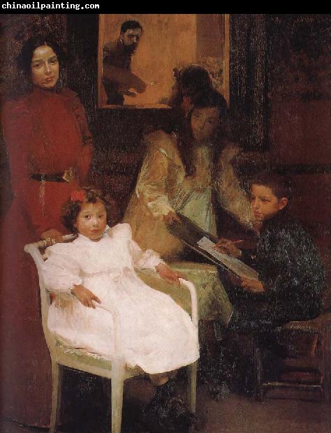 Joaquin Sorolla My family