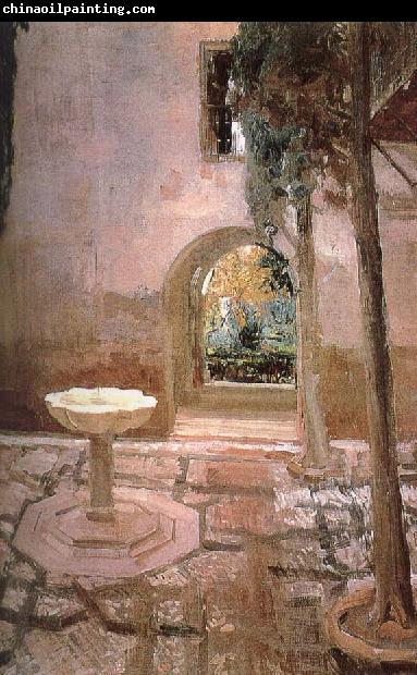 Joaquin Sorolla Courtyard