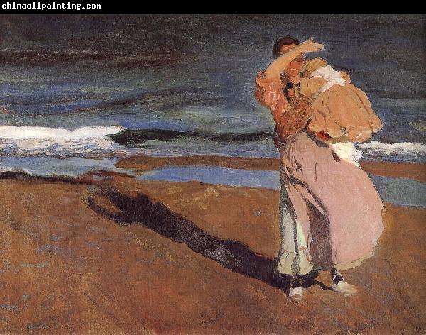 Joaquin Sorolla Her children