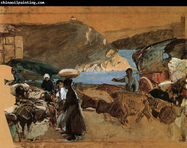 Joaquin Sorolla Biscay provinces draft