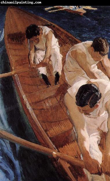 Joaquin Sorolla Canoeing