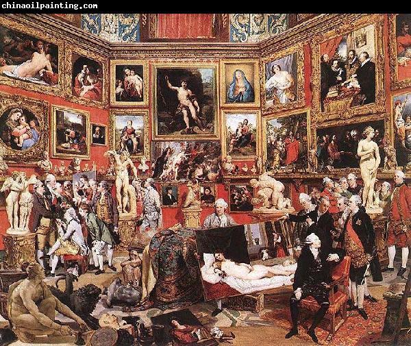 Johann Zoffany The Tribuna of the Uffizi,