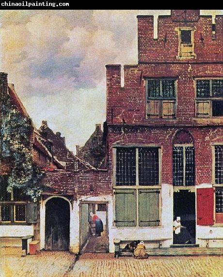 Johannes Vermeer The Little Street,