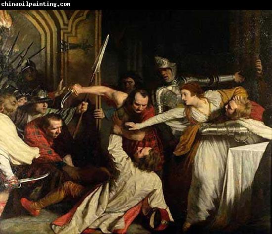 John Opie The Murder of Rizzio, by John Opie