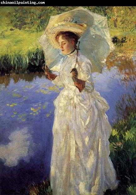 John Singer Sargent Morning Walk by John Singer Sargent