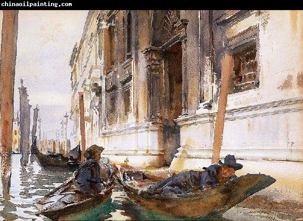 John Singer Sargent Gondoliers Siesta