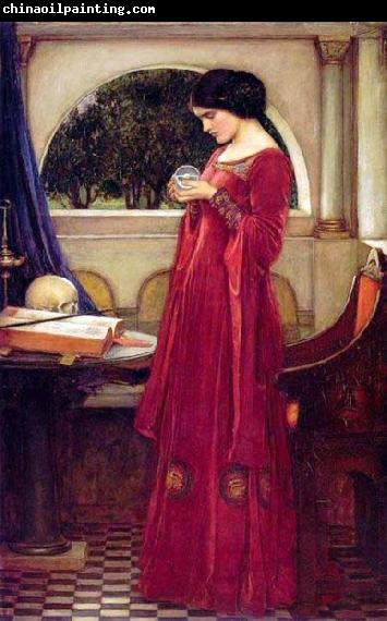 John William Waterhouse The Crystal Ball