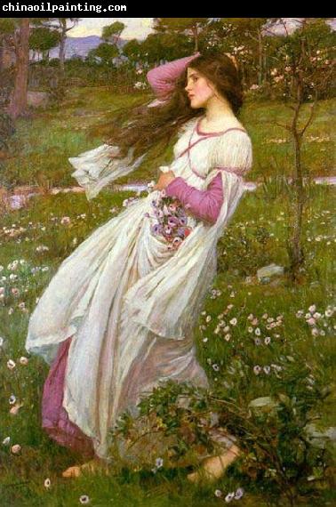 John William Waterhouse Windswept