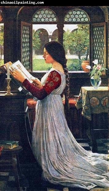 John William Waterhouse The Missal