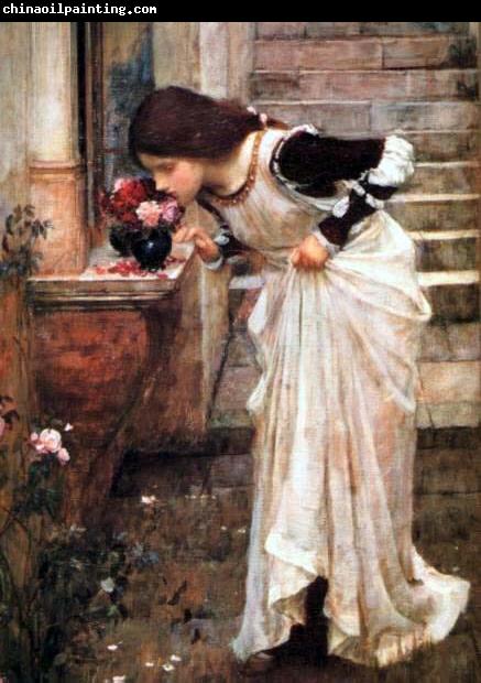 John William Waterhouse The Shrine