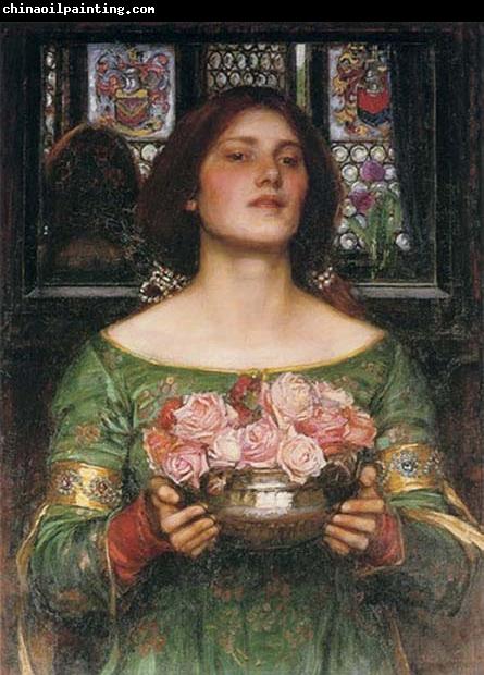 John William Waterhouse Gather Ye Rosebuds While Ye May...