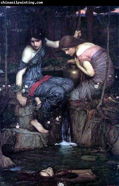 John William Waterhouse Nymphs Finding the Head of Orpheus