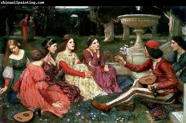 John William Waterhouse A Tale from the Decameron