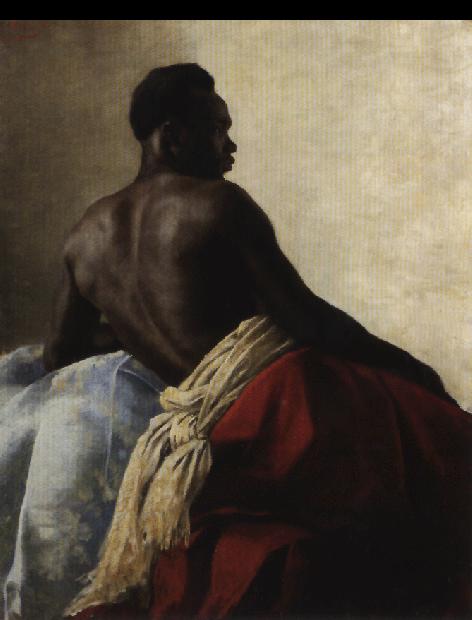 Karoly Csuzy A Nubian Man.