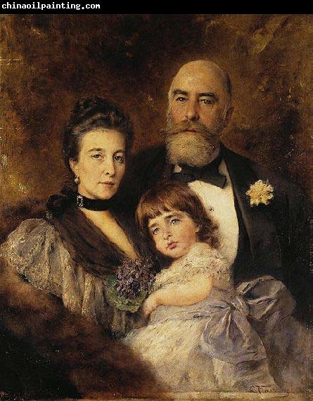 Konstantin Makovsky Volkov family