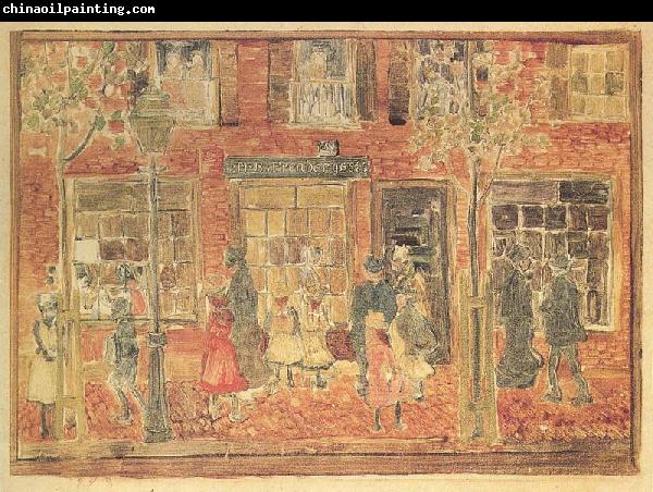 Maurice Prendergast Street Scene