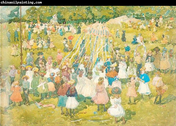 Maurice Prendergast May Day Central Park