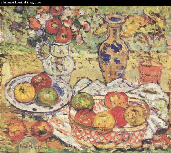 Maurice Prendergast Still Life w Apples