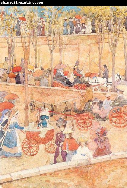 Maurice Prendergast Afternoon. Pincian Hill