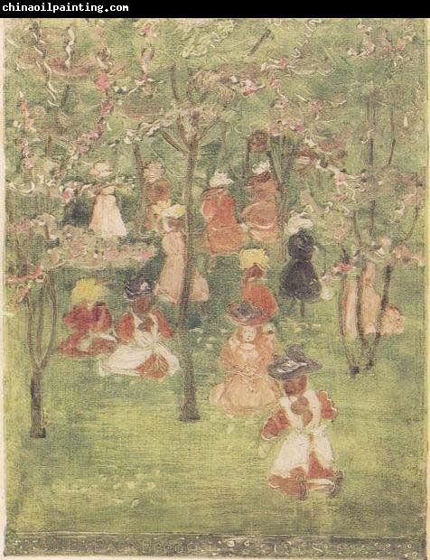 Maurice Prendergast Spring in Franklin Park