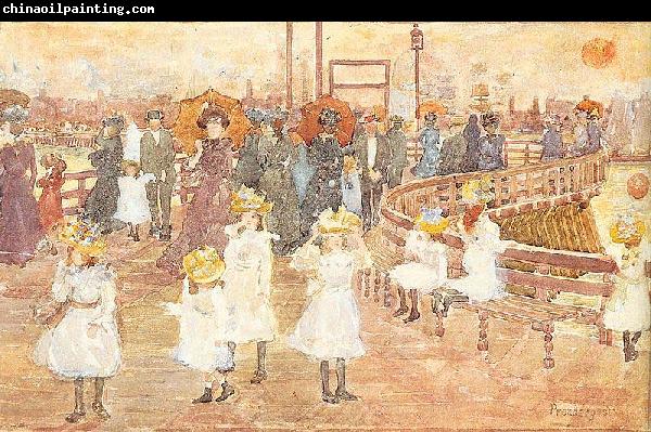 Maurice Prendergast South Boston Pier