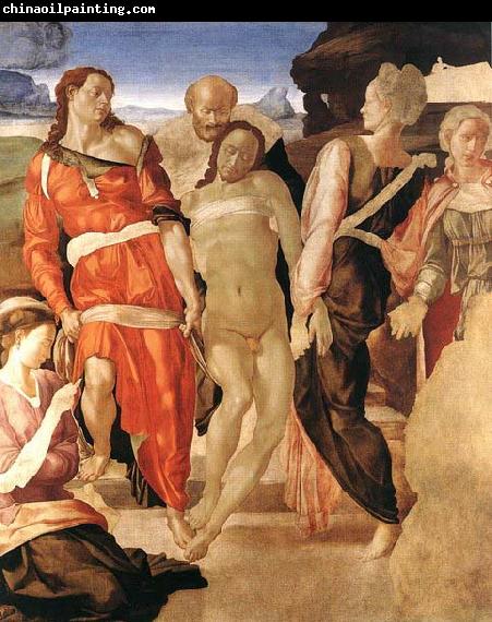 Michelangelo Buonarroti Entombment