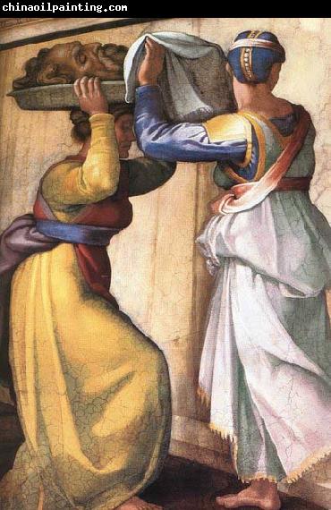 Michelangelo Buonarroti Judith and Holofernes