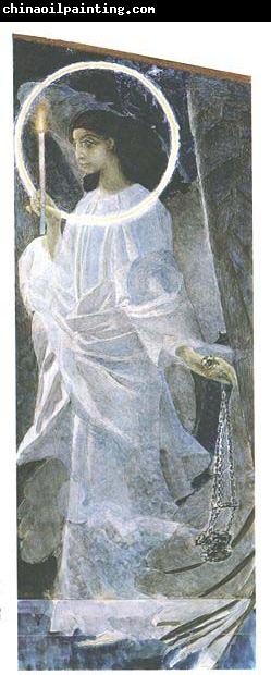 Mikhail Vrubel Angel with Censer and Candle