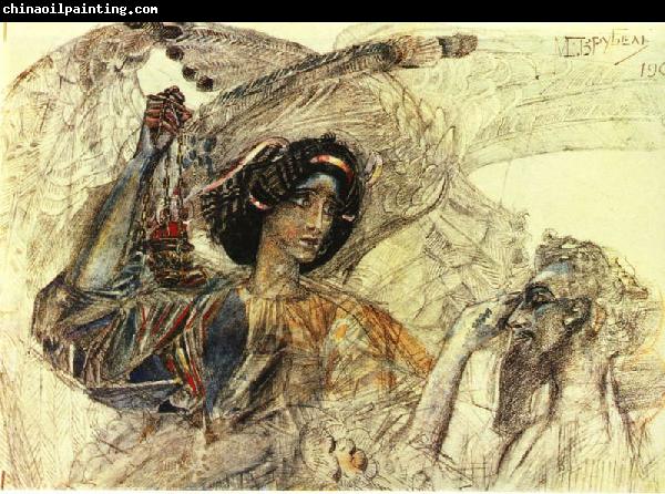 Mikhail Vrubel Six winged Seraph