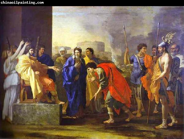 Nicolas Poussin The Continence of Scipio,