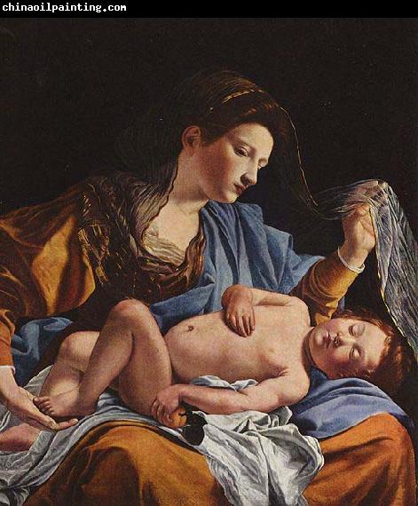 Orazio Gentileschi Madonna with Child by Orazio Gentileschi.