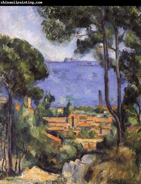 Paul Cezanne seaside scenery