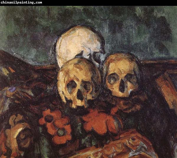 Paul Cezanne carpet three skull