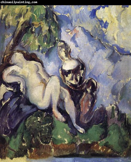 Paul Cezanne Bath woman who