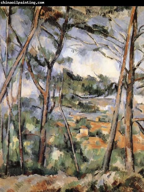 Paul Cezanne solitary river plain