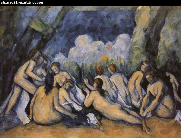 Paul Cezanne big bath person